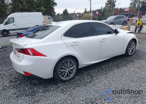 2016 Lexus Is 200T z USA, uszkodzony, nr VIN JTHBA1D29G5023974